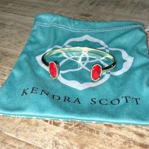 Red/gold Kendra Scott Elton cuff